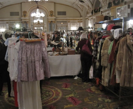 photo of the ottawa vintage clothing fair in 2005